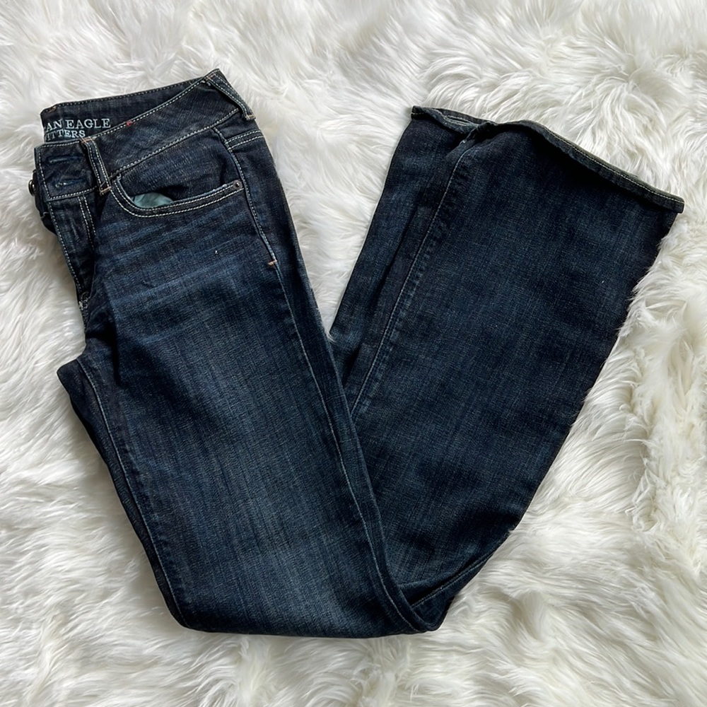 American Eagle Artist Stretch Jeans Sz 6 Long